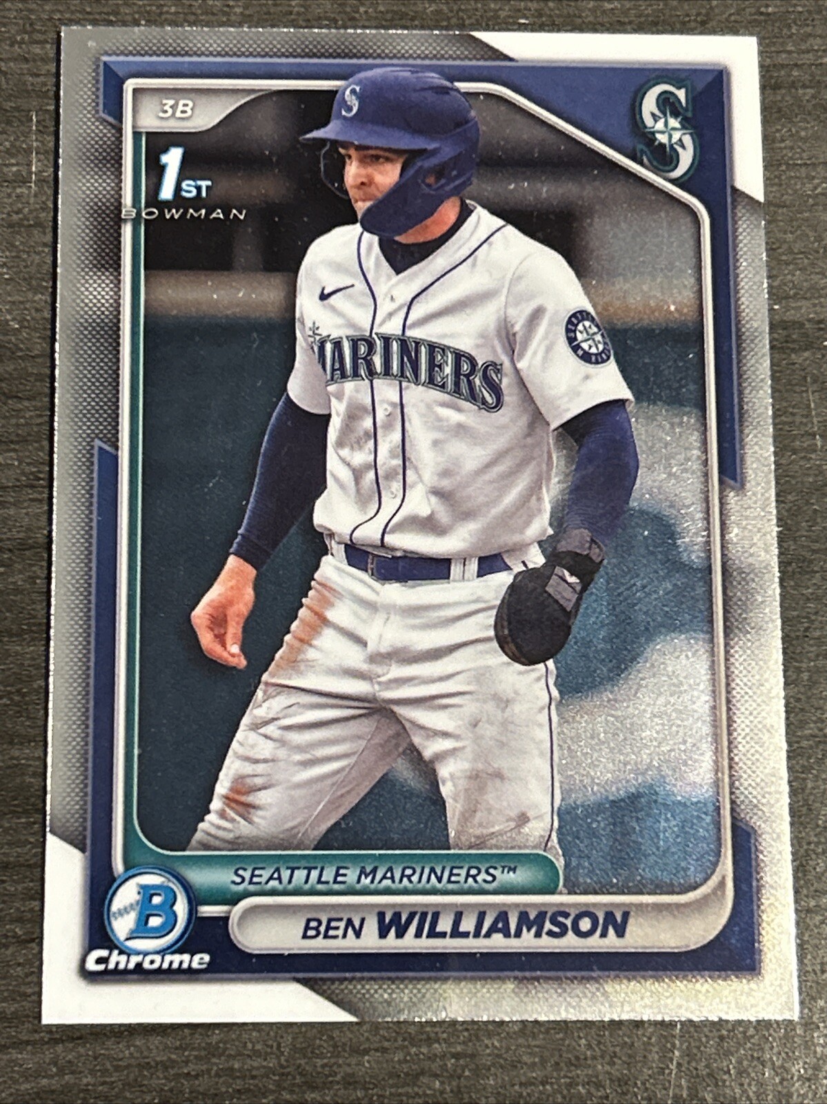 2024 Bowman Chrome 1st Ben Williamson Seattle Mariners
