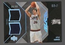 Kyle Korver 2007 Upper Deck Black #DM-KK Black Philadelphia 76ers 66/99