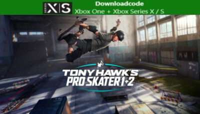 NEU für XBOX One Series X S Spiel Tony Hawk's Pro Skater 1 + 2 Game Key Download