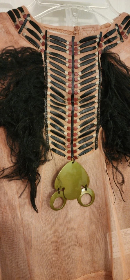 DISFRAZ INDIO NATIVO AMERICANO TONTO LONE RANGER DISNEY STORE TALLA XS 4 ¡NUEVO! Foto 2 de 4