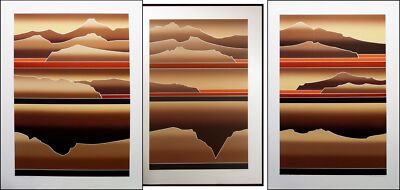 John Martineau''High CountryI&II&III''x3Hand Signed Limited Edition Make an Offer!