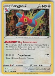 Porygon-Z 118/198 Chilling Reign Holo Rare Pokemon Card