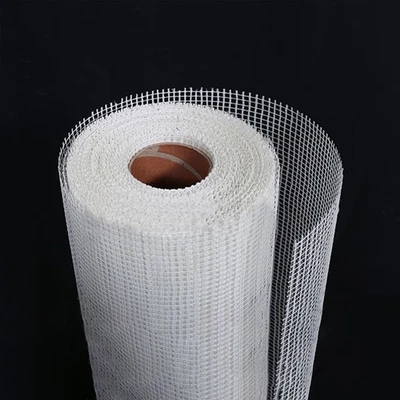 12Meter Fibreglass Mesh 160G/m2 for Plaster Rendering Crack Repair Material - Image 1 of 4