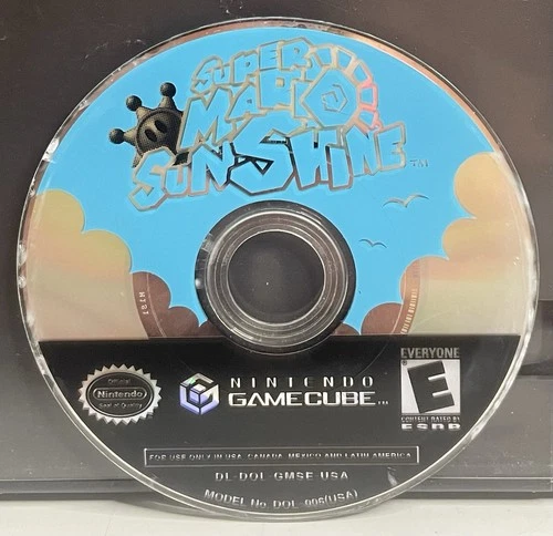 Super Mario Sunshine Nintendo GameCube disc Only Tested And Working