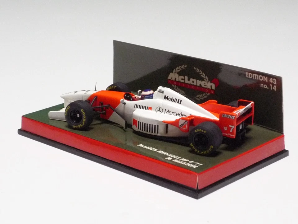 MINICHAMPS 1:43 MCLAREN MERCEDES MP4/11 M. GANCIO MC#14 - Immagine 3 di 4