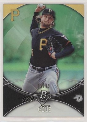 2016 Bowman Platinum Green 5/99 Gerrit Cole #6 o7m