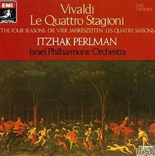 Vivaldi: The Four Seasons - Audio CD By Itzhak Perlman - GOOD