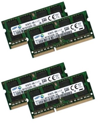 4x 8GB 32GB DDR3L 1600 Mhz RAM Speicher MEDION ERAZER X7825 MD98416 PC3L-12800S
