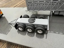 1/50 Scale Australia Land Trains Kit dolly 2x three wheel and 1x two wheel red