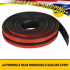 Windshield Rubber Trim Molding for Seal Universal Windscreen Windows and 10FT