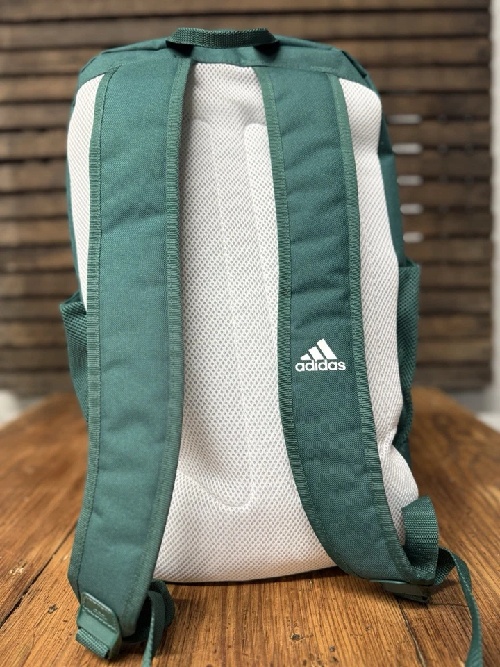 NUEVO CON ETIQUETAS México Adidas Fútbol Fútbol Mochila Bolso Verde Blanco Rojo ⚽️ HP1338 Foto 4 de 4