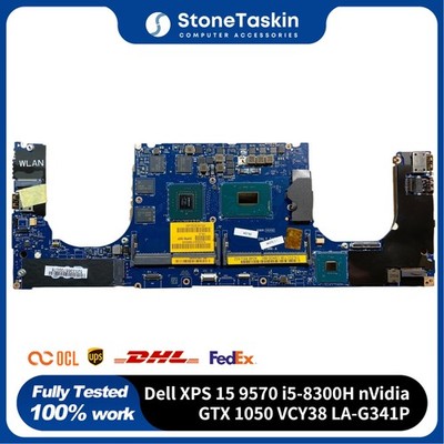 For Dell XPS 15 9570 Motherboard Intel i5-8300H nVidia GTX 1050