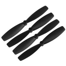 2 Pair RC Propellers 55mm CW CCW 2-Vane Rotors Black