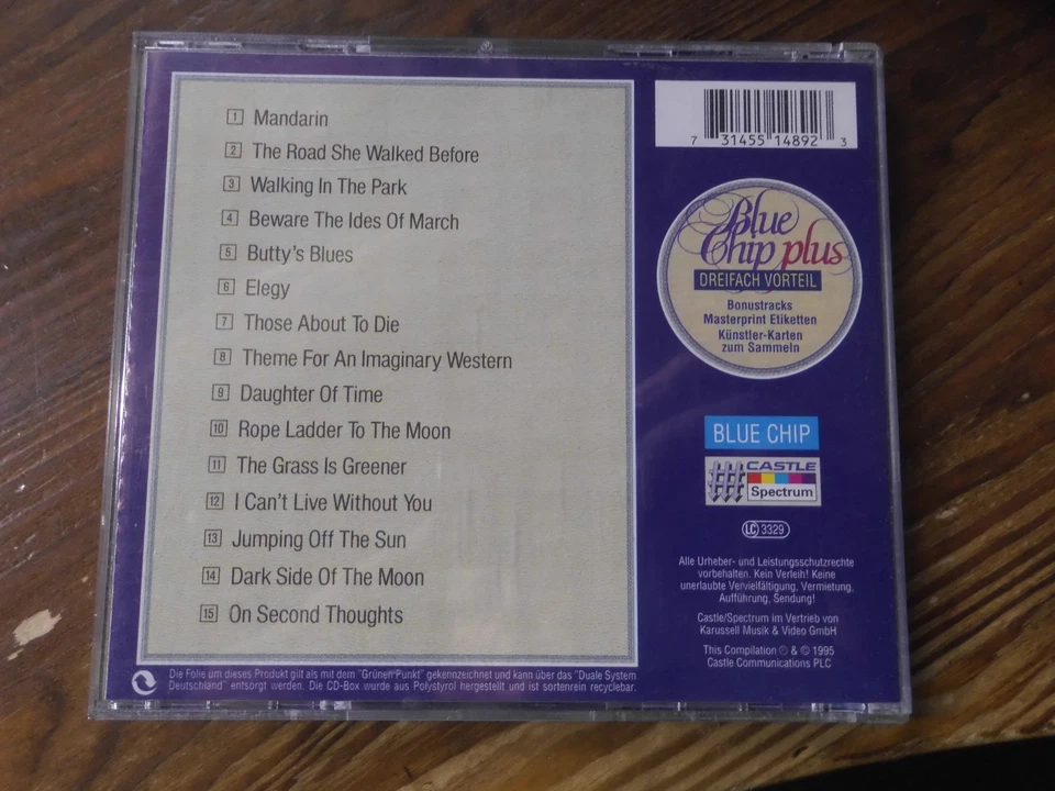 COLOSSEUM CD: DAUGHTER OF TIME (GERMNAY; Castle/Spectrum 551 489-2;BLUE CHIP) - Bild 3 von 3