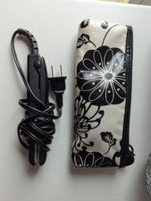 Conair Flat Iron Hair Straightener 6 Travel Size Model Mini With Case Used