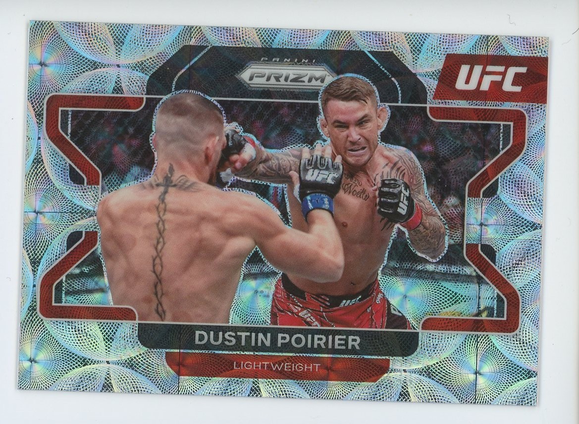 2022 PANINI PRIZM UFC 21 DUSTIN POIRIER PREMIUM BOX SET PRIZM 47/99