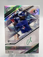 2025 Topps Diamond Icons Orelvis Martinez PolychromatINK Auto Green Ink 01/15 RC