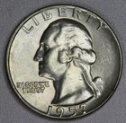 1957-D Washington Quarter 25C - AU/UNC