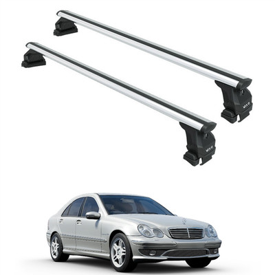For Mercedes C Sedan Series W203 Roof Rack System Aluminium Cross Bar Normal Roo