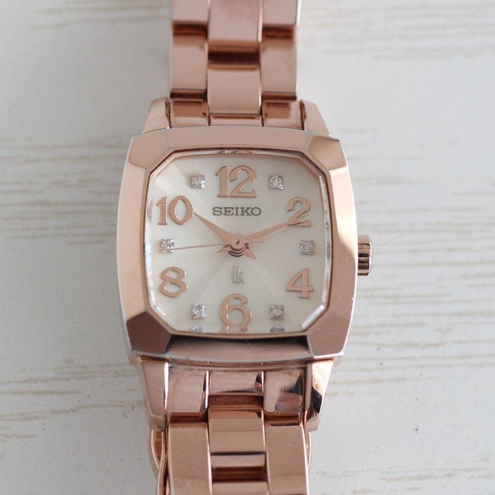 Seiko LUKIA 1F21 OBCO women's wristwatch with date display