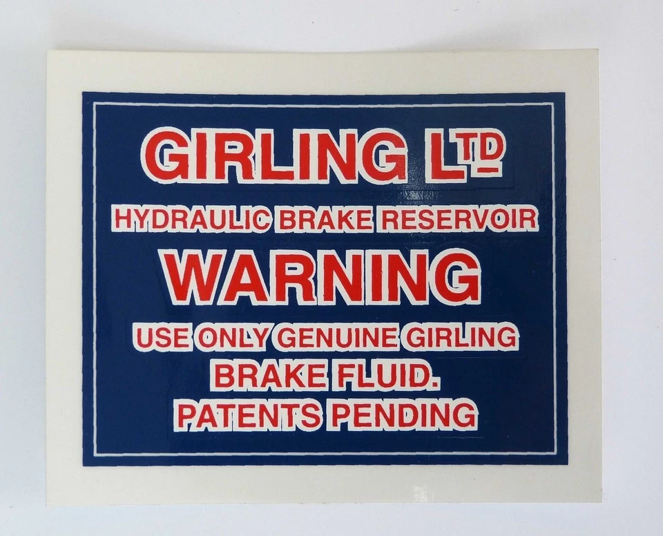 Depósito de líquido de freno de metal Austin Healey 3000, 100/4 Girling BN1 y BN2, 3H920 - Imagen 2 de 4