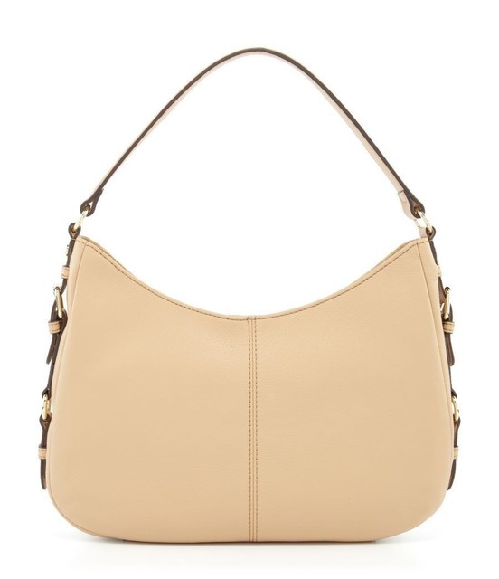 calvin klein pebble leather hobo