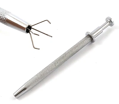 Ball Holder Gripper Piercing Ball Stainless Steel Pliers Holder Stone Picker 5mm NATRA