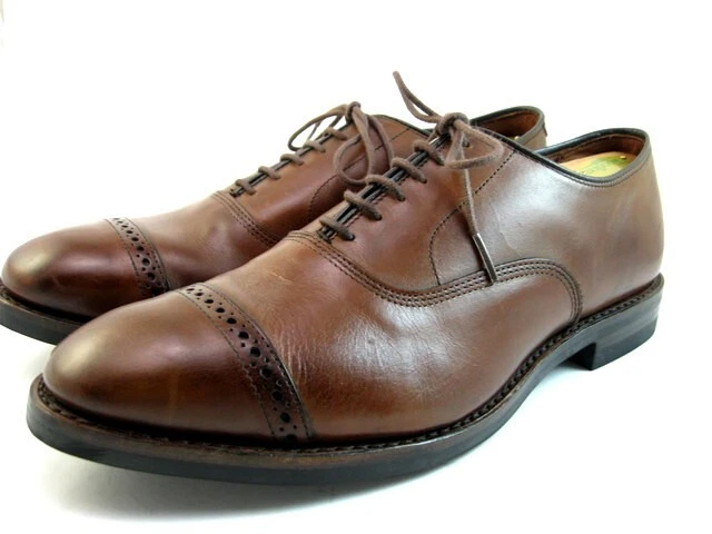 Allen Edmonds "FIFTH AVENUE" Cap-Toe Oxfords 11 E  Dark Chili DAINITE USA(445N) - Image 4 of 4
