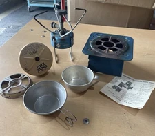 Lot of Vintage Sterno Cook Stove and Other Cook Stoves