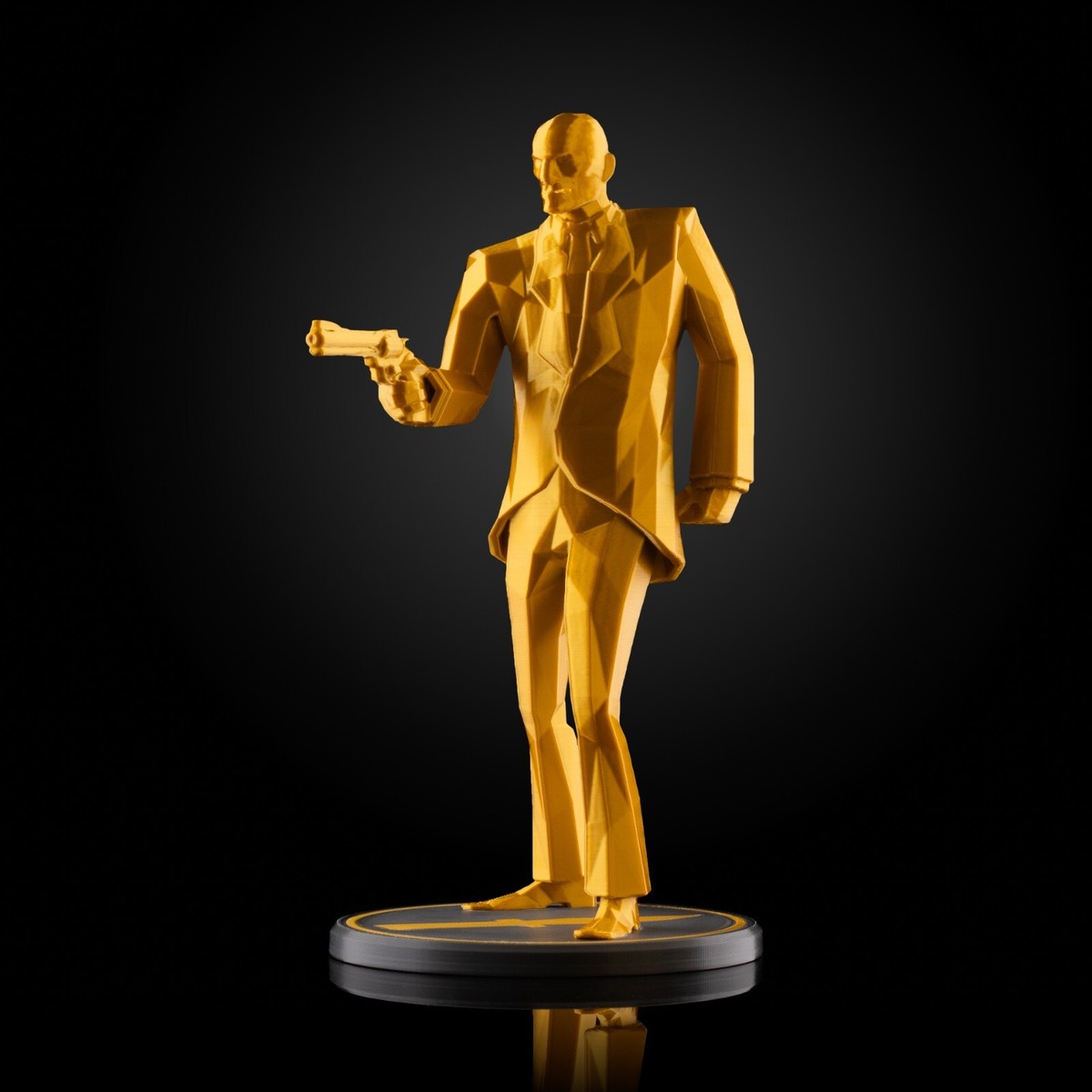 Team Fortress 2 Spy Figurine | 3D Printed Low Poly TF2 Spy Model