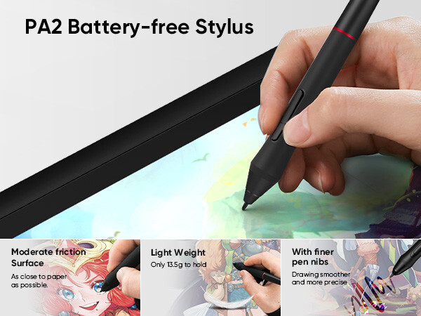 Xp-pen Stylus Compatibility XP-PEN PA2 Stylus For Artist Pro