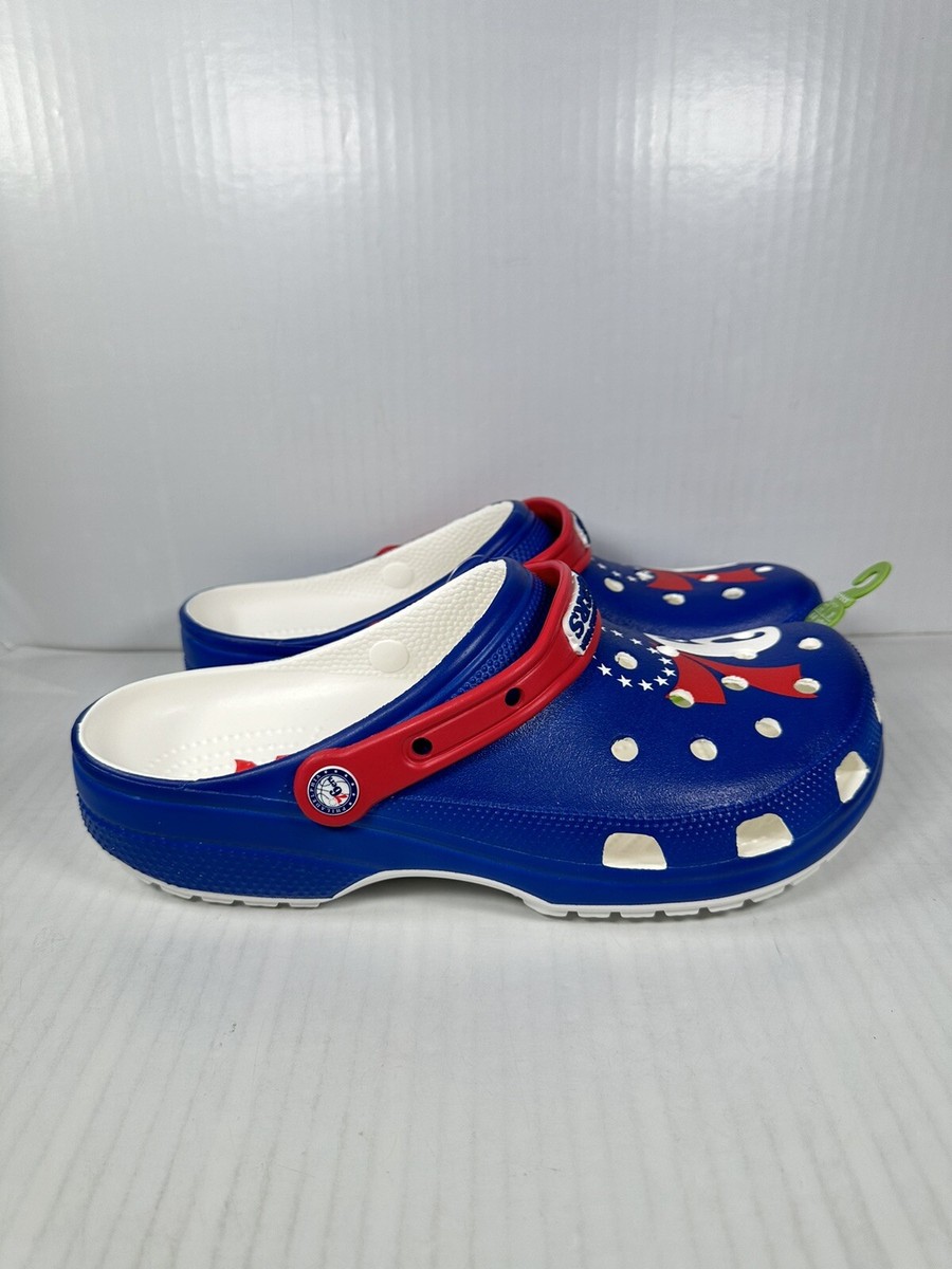 Crocs Coassic Clog NBA Philadelphia 76ers Men\'s Size 11 Blue 208901-100 Crocs NBA Philadelphia 76ers Classic Clogs 208901-100  main image 3