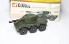 Corgi 906 Saladin Armoured Car In Original Box - Good Vintage Original Model