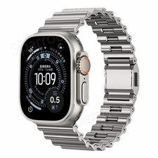 Magnetic Strap for Apple Watch Series 11 10 9 8 7 6 5 SE Ultra Ocean Metal Band