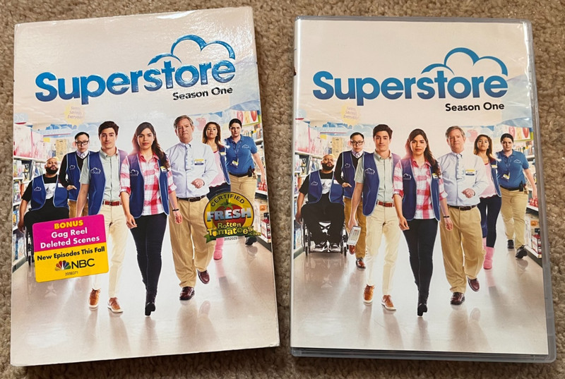 Superstore: Complete Season 1 DVD w/ Slipcase NBC Comedy w/ Slipcover