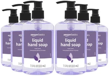 Amazon Basics Original Fresh Liquid Hand Soap, 7.5 Fl Oz (Pack of 6)