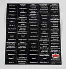 X-512 VINTAGE 1980'S KENNER STAR WARS ESB FIGURE CASE STICKER SHEET UNUSED