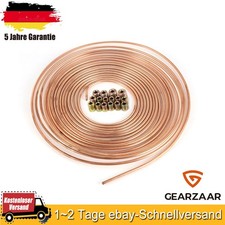 Bremsleitung Bremsrohr 16x Verschraubung Kupferbremsleitung Kunifer Nickel 10m