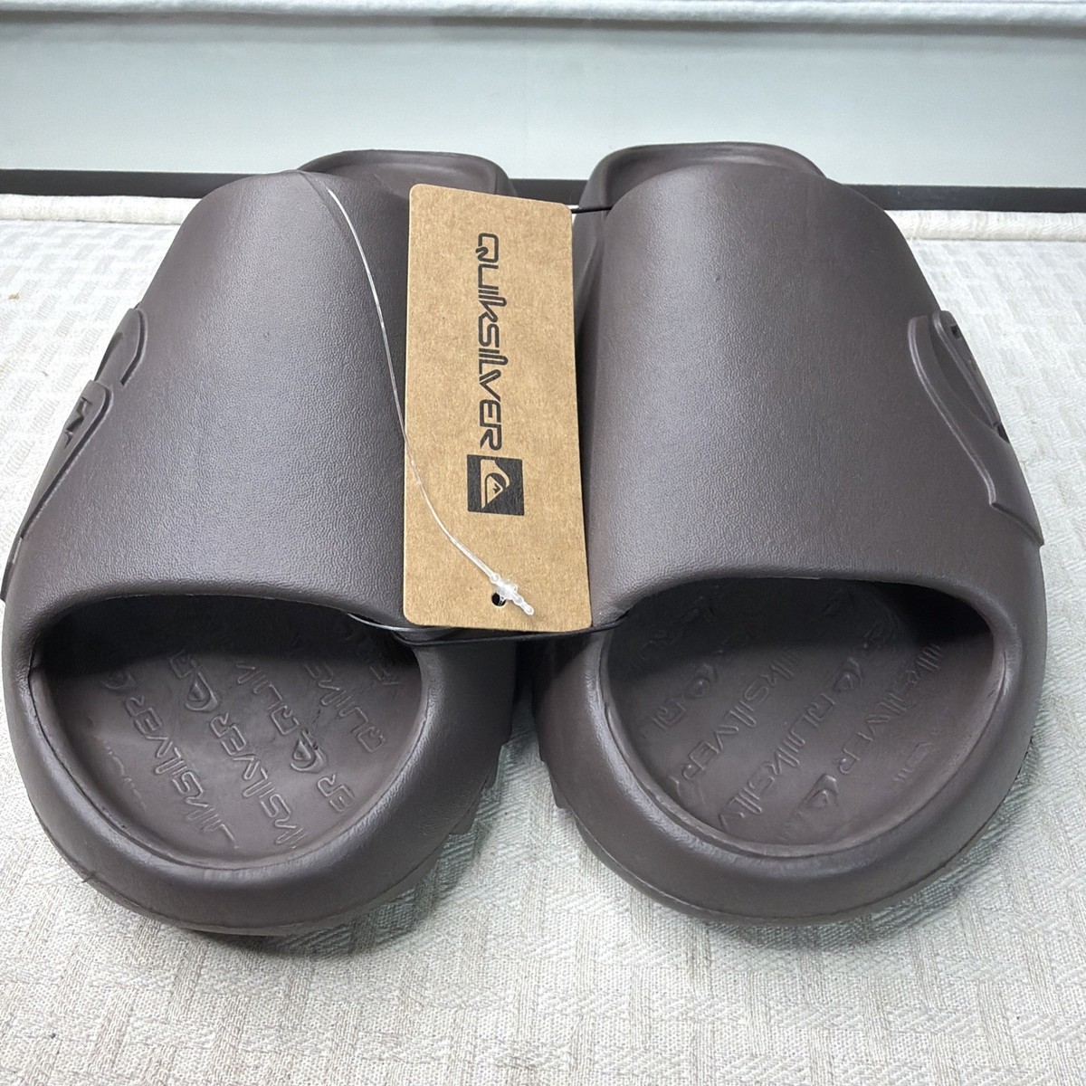 Quiksilver Men\'s Size 10 Slides Cloudbreak Cloud Break Sandals Shoes QUIKSILVER Men 12 Slides Cloudbreak Cloud Break Flip Flops  main image 2