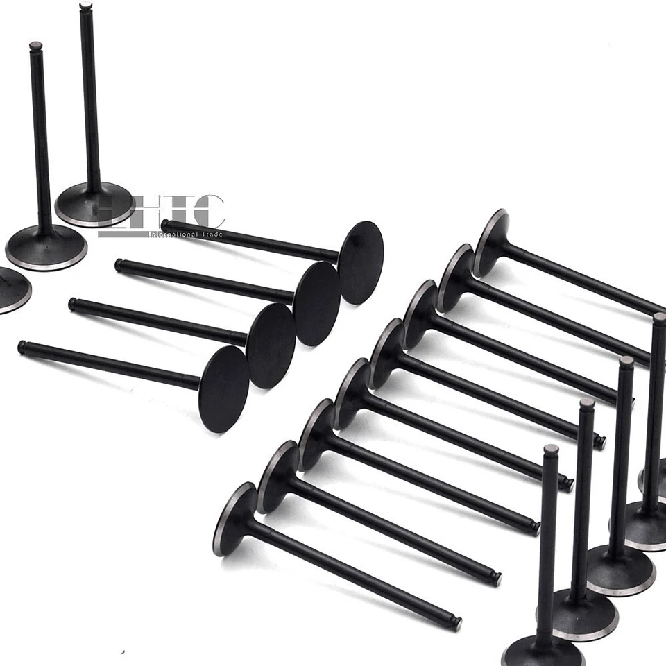 Juego de 24 válvulas de motor para Mercedes-Benz C43 AMG E430 S430 W202 W210 4,3 M113 Foto 2 de 4