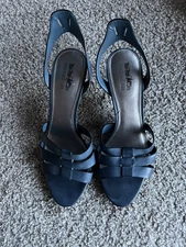 Coach And Four Heels Size 9 Missing ankle straps
