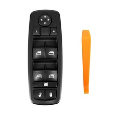Power Window Master Switch Front Driver Left Side Fits for 2013-2016 Black