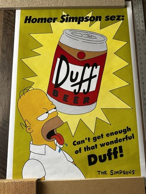 The Simpsons Homer Simpson Poster EBay the-simpsons-homer-simpson-poster-ebay