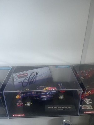 Sebastian Vettel Carrera 1/32 Rb7, Rb9 Signed, SF-70H