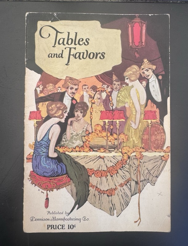 1920s Dennison Tables and Favors Book