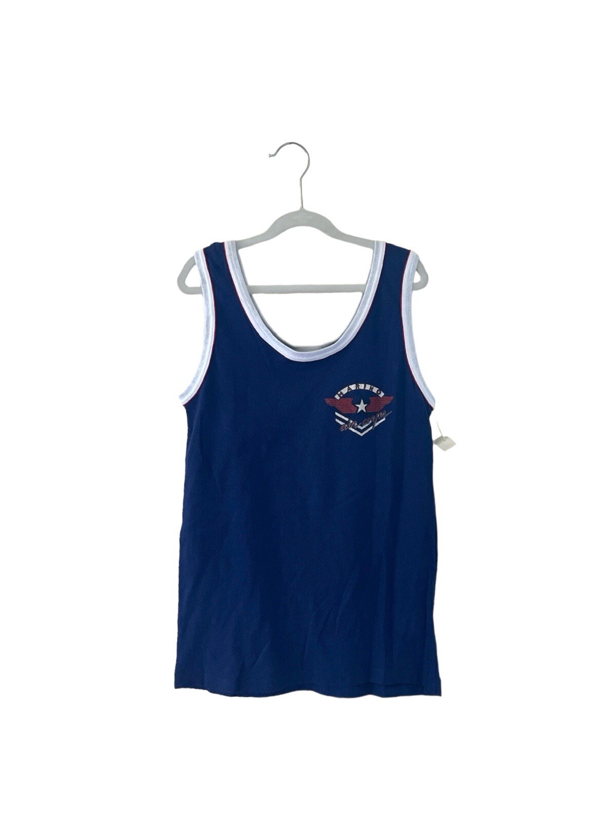 Camicia tank top vintage pony dan marino gioventù taglia XL deadstock anni 80 nuova con etichette made in USA