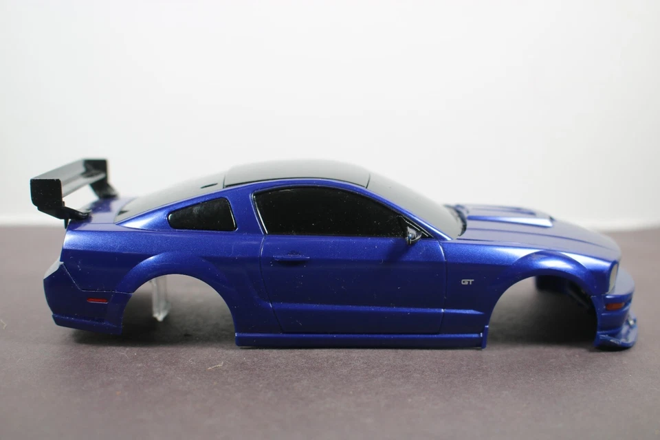 Xmods Radio Shack 2006 Ford Mustang GT Body Shell w/ Front Clip Roof Hood LQQK - Image 4 of 4