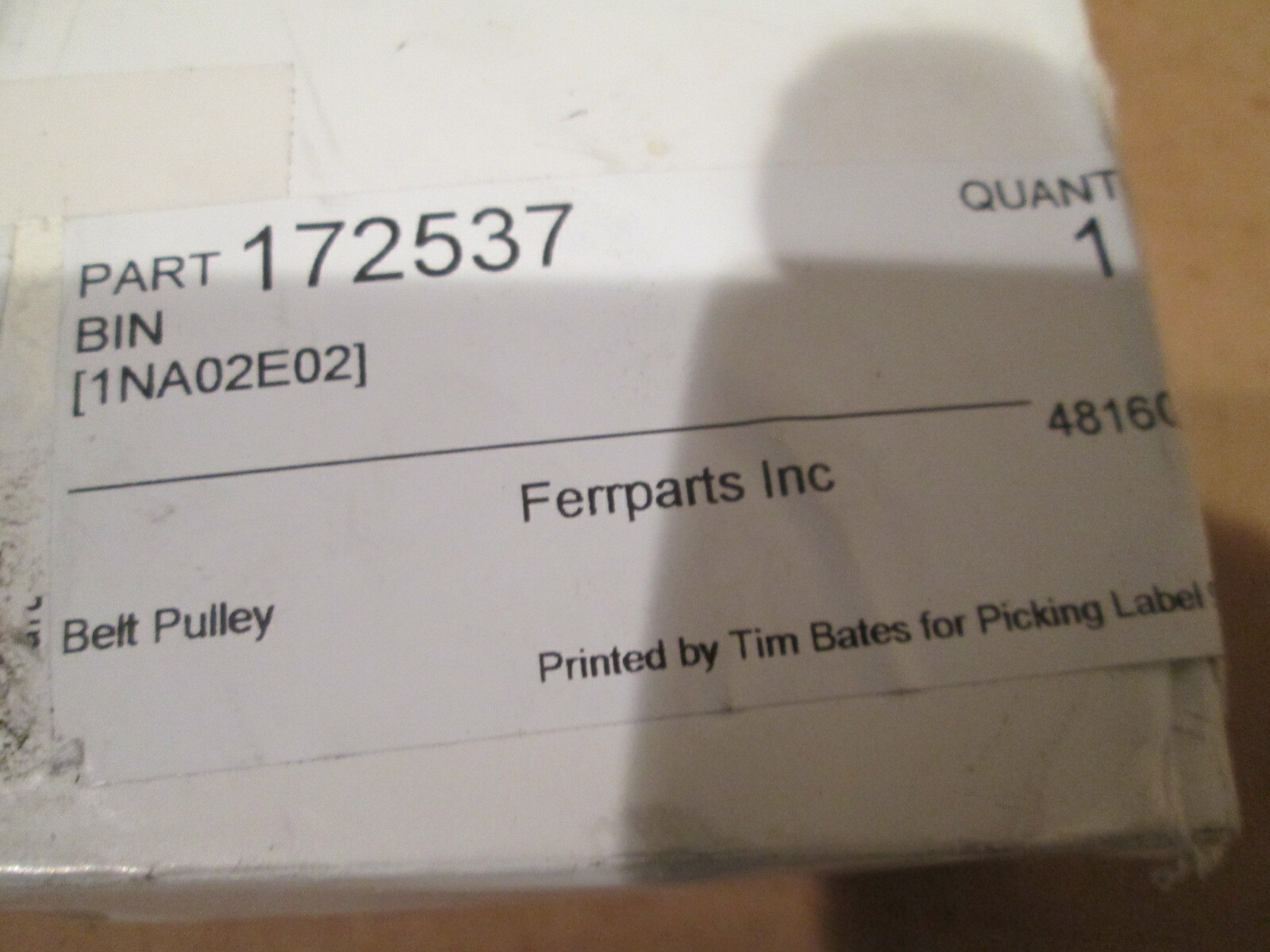 Ferrari 355,360,430,456,550,575,599,612 - Belt Pulley (NEW) P/N 172537