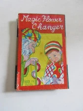 Vintage Paper Magic Flower Changer Magic Trick Made in Japan