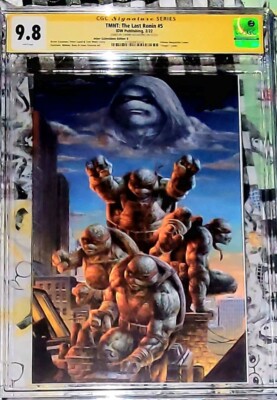 TMNT: The Last Ronin #5 CGC SS 9.8 Jolzar Edition G Desjardins Variant Signed